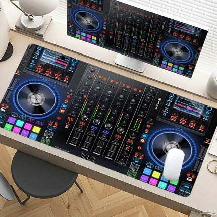 DJ Controller Black Large Mouse Pad PC Accessories - Mad Fly Essentials