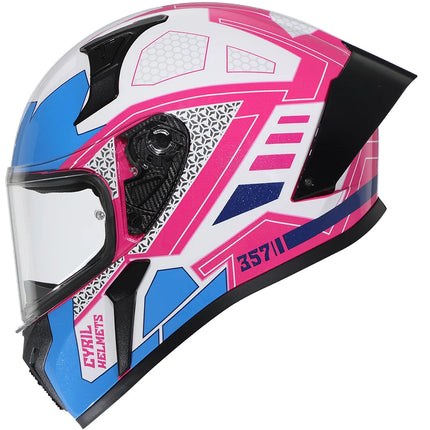 Motorcycle Helmet Lightweight Full Face White Beige Retro Helmet - Motorcycle Helmet - Herobiker - Mad Fly Essentials