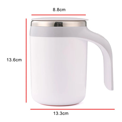 Automatic Self-Stirring Stainless Coffee Mug