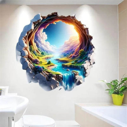 Home Effect Bedroom 3D Wall Sticker - Mad Fly Essentials