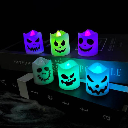 LED Ghost Pumpkin Candle Halloween Decor – Mad Fly Essentials