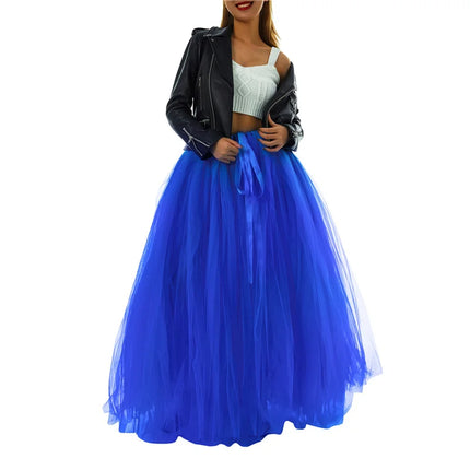 Women's Princess Performance Photography Solid Bubble Skirt
