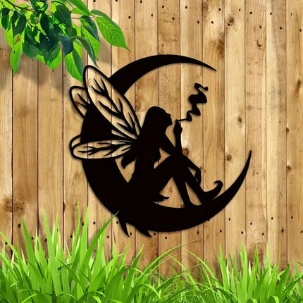 Wall Decor 3D Moon Fairy Metal Art Wall Decor - Wall Decor - Zooyoo - Mad Fly Essentials