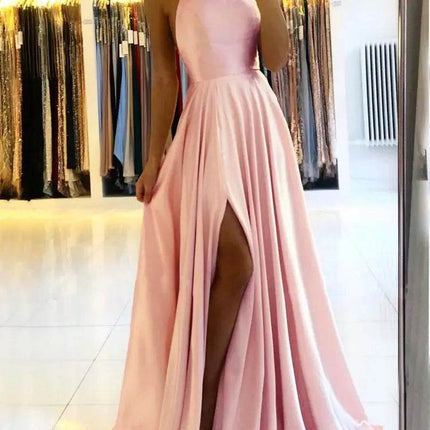 Women Elegant Halter Prom Maxi Dress - Mad Fly Essentials