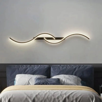 Modern Minimalist Bedroom Bedside LED Sconce