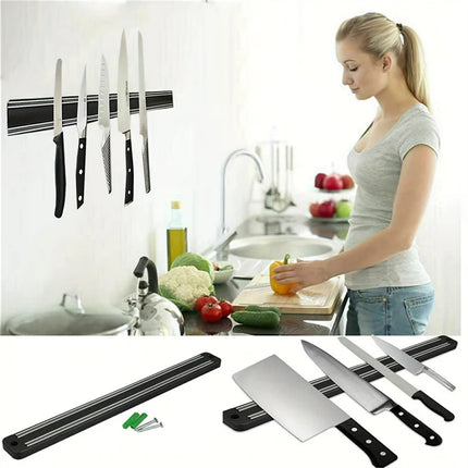 Wall Mounted Magnetic Kitchen Knife Holder