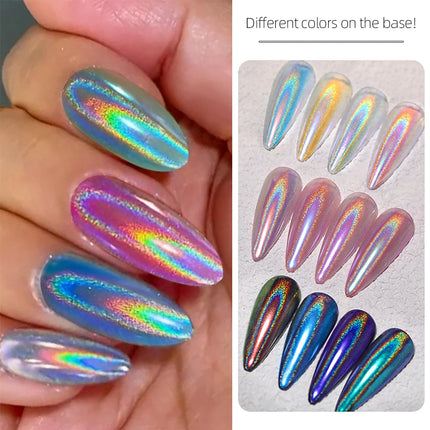Nail Essentials Rainbow Glitter Holographic Seasonal Decor Gel - Nail Essentials - Julystar - Mad Fly Essentials