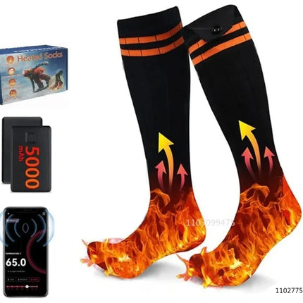 Socks 5000mAh Heated Adjustable Thermal Footwear - Socks - Juummp - Mad Fly Essentials