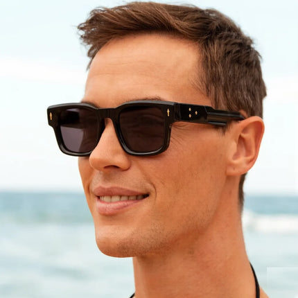 Men Sunglasses Vintage Square Frame Retro Eyewear - Men sunglasses - Dawndesslo - Mad Fly Essentials