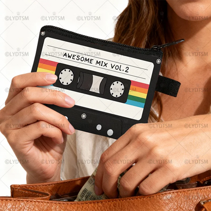 Wallet Women Tape Cassette Case Graphic Coin Purse - Wallet - Ulikedeko - Mad Fly Essentials