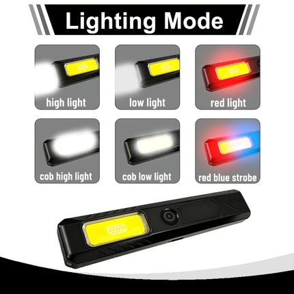 Keychain LED USB Rechargeable Mini Flashlight with magnet - Keychain - Peiqi - Mad Fly Essentials