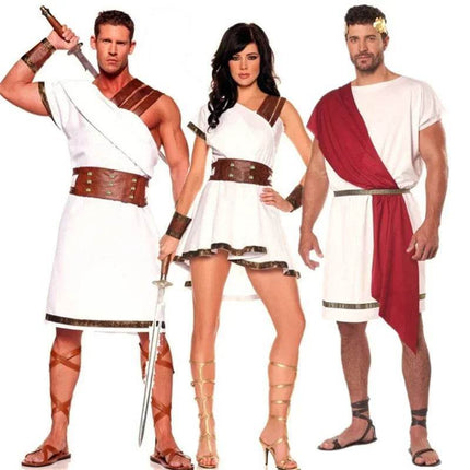 Men Ancient Greek Roman Gladiator Costume - Mad Fly Essentials