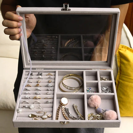 Storage Solutions Single-Layer Lock Jewelry Box - Storage Solutions - Casegrace - Mad Fly Essentials