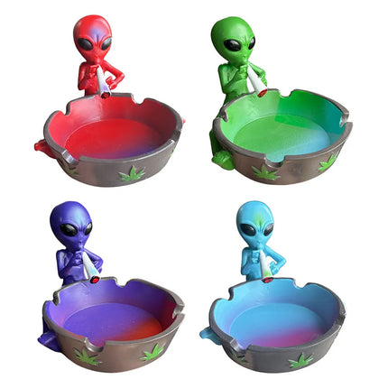 Figurine Alien Resin Tabletop Ashtray Gift - Figurine - Exquisite Mugs - Mad Fly Essentials