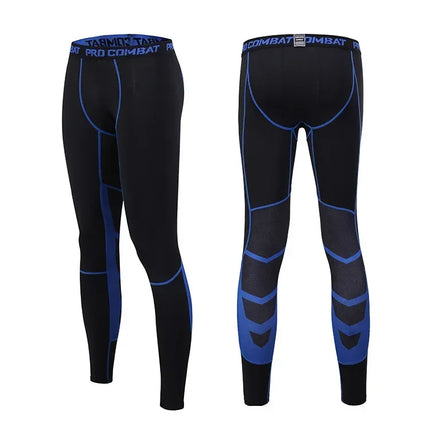 Leggings Men Camouflage Silk Elastic Compression Pants - Leggings - Fitness Essentials - Mad Fly Essentials