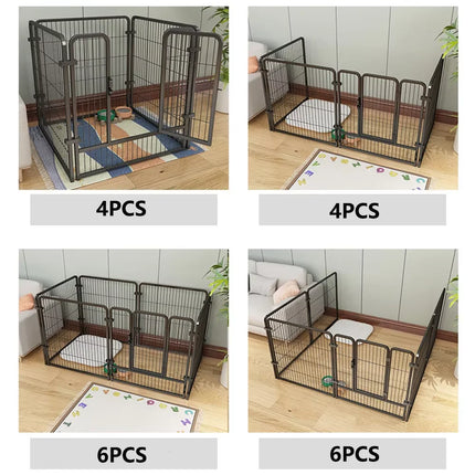 Pet Essentials 4/6 Panel Dog Fence Animal Kennel - Pet Essentials - Boin - Mad Fly Essentials