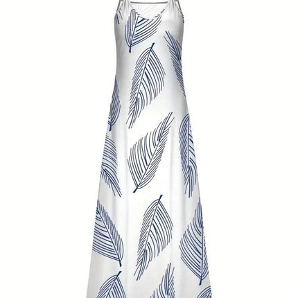Women 3D Summer Bohemian Maxi Dress - Mad Fly Essentials