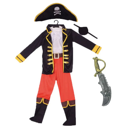 Boys Halloween Little Pirate Party Costumes