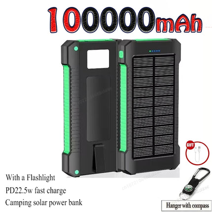 Home Essentials Portable Solar 20k mah Powerbank - Home Essentials - Tollcuudda - Mad Fly Essentials