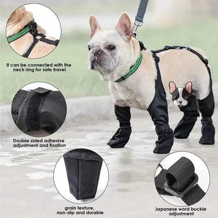 Adjustable Waterproof Pet Dog Boots - Mad Fly Essentials
