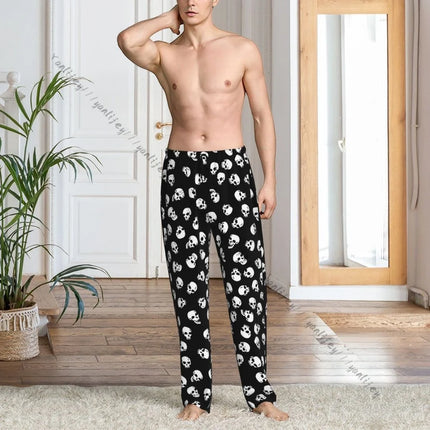 Men Smart Casual Gothic Homewear Pants