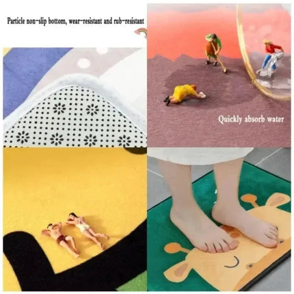 Doormat Retro Funny Wine Kitchen Entrance Doormats - Doormat - Riancy - Mad Fly Essentials