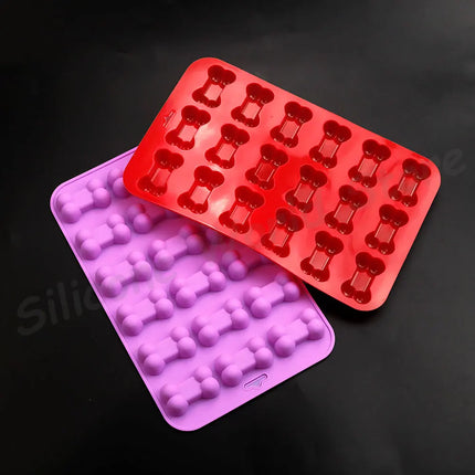 Kitchen Gadget 18 Hole Dog Bone Ice Tray Chocolate 3D Mold - Kitchen Gadget - isfriday - Mad Fly Essentials