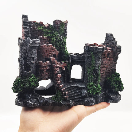 Fish Tank Decor Ancient City Ruins Landscape - Fish Tank Decor - Aquarius - Mad Fly Essentials
