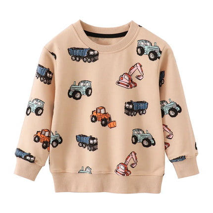 Sweater Baby Boy Long Dinosaur Animal Sweater - Sweater - Jumping Meters - Mad Fly Essentials