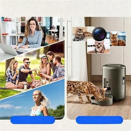 Pet Essentials Cat Dog WIfi Auto Pet Feeder Dog Supplies - Pet Essentials - Zyfeeder - Mad Fly Essentials