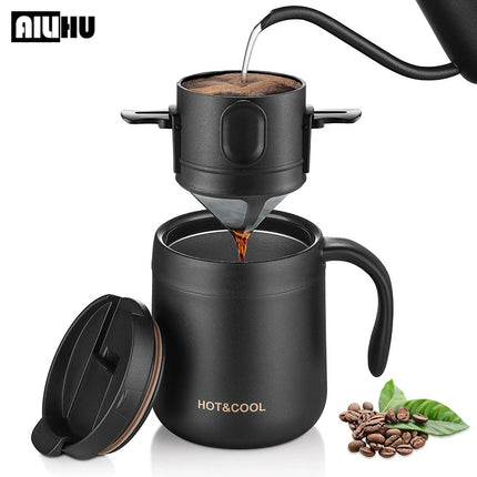 Coffee Mug Stainless Steel Insulated Tumbler - Coffee Mug - Jore Fitool - Mad Fly Essentials