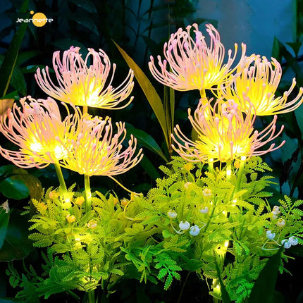 Solar Garden LED Flower Pathway Lights