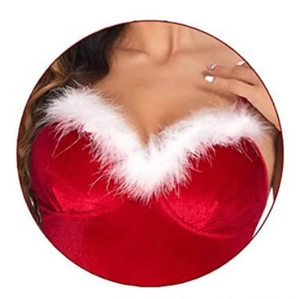 Women Sexy Christmas Cosplay Santa Carnival Costume - Women's Shop Mad Fly Essentials