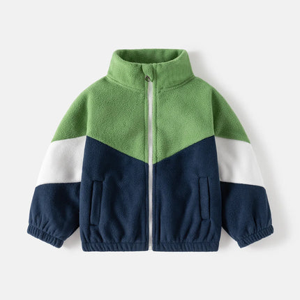Outerwear Boy Autumn Fleece Winter Blue Jacket - Outerwear - WIldsurfer - Mad Fly Essentials
