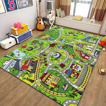 Kids Cartoon Playmat Traffic System Learning Toys - Mad Fly Essentials