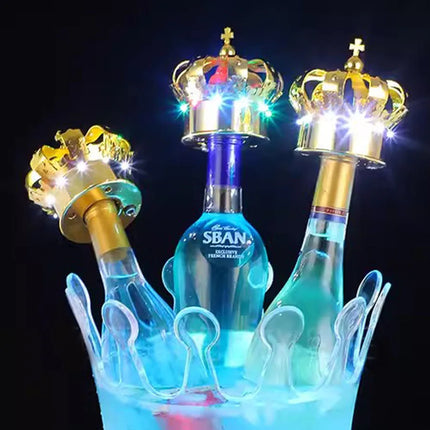 Kitchen Essentials Rechargeable LED KING QUEEN CROWN Bottle Topper - Kitchen Essentials - Trisdar - Mad Fly Essentials