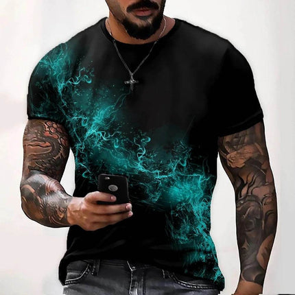 Men Vapor Gradient 3D Graphic Shirt – Mad Fly Essentials