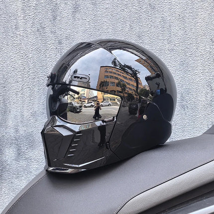 Motorcycle Helmet Double Visor 3D Dragon Helmet - Motorcycle Helmet - LVS - Mad Fly Essentials