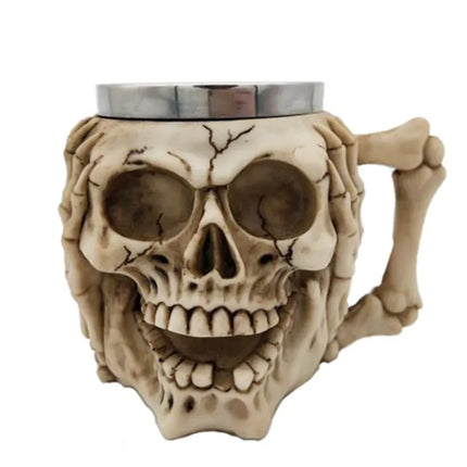 Beer Mug Skull 3D Wine Halloween Decoration - Beer Mug - Balonar - Mad Fly Essentials