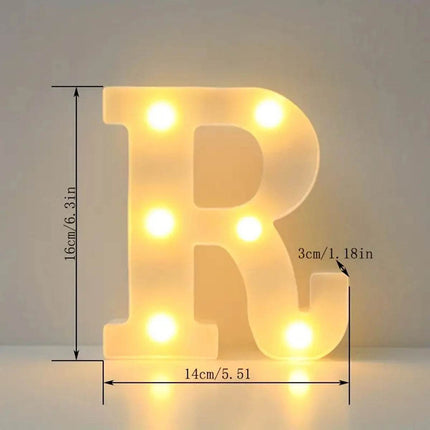 Wedding Decor Led Light Number Letters Sign - Mad Fly Essentials