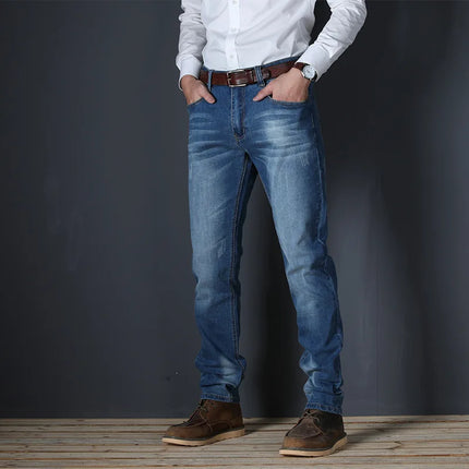 Jeans Men Designer Business Fashion Trousers - Jeans - Brother Wang - Mad Fly Essentials
