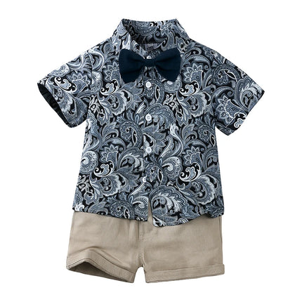 Clothing Set Boy Summer Floral Vacation Seasonal Wear - Clothing Set - Surferfish - Mad Fly Essentials