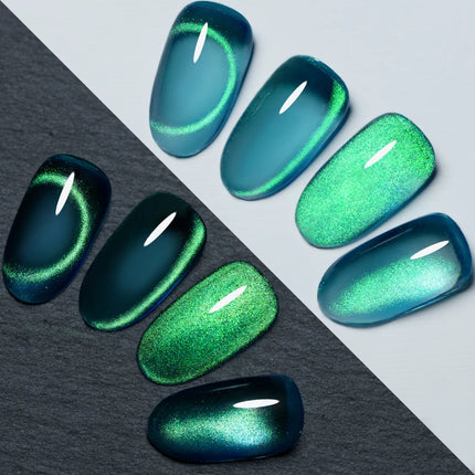 Nail Essentials Green Crystal Cat Magnetic Gel Polish - Nail Essentials - Rikonka - Mad Fly Essentials