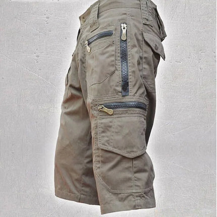 Cargo Shorts Men Military Style Solid Shorts - Cargo Short - Gingtto - Mad Fly Essentials