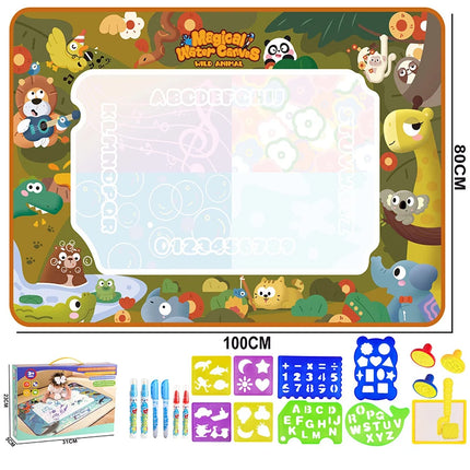 Kids Play Mat Water Draw Paint Montessori Toys - Kids Play Mat - Montessori Toys - Mad Fly Essentials