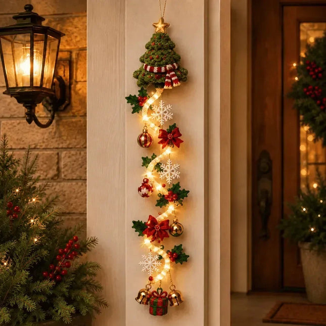 Christmas Decor LED Door Hangers - Christmas Decor - Zodolamp - Mad Fly Essentials