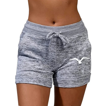 Fitness Shorts Women Summer Cat Animal Yoga Shorts - Fitness Shorts - Cloud Hide - Mad Fly Essentials