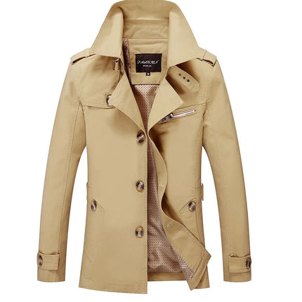 Outerwear Men Long Trench Style S-5XL Winter Parka - Outerwear - Tikalia - Mad Fly Essentials