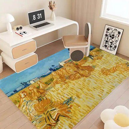 Van Gogh Oil Paintings Room Welcome Mats - Mad Fly Essentials