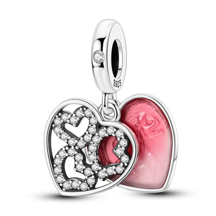 Women Accessories 925 Valentine Love Family DIY Jewelry Charm - Women Accessories - Valentines Day Specials - Mad Fly Essentials